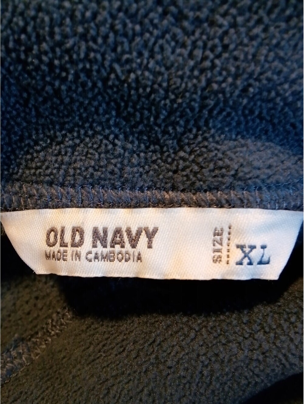 Old Navy Women’s Quarter Zip Long Sleeve Pullover Fleece Size XL Gray/Lime Green - Picture 5 of 9